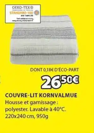 JYSK Couvre-lit kornvalmue offre