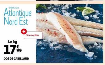 Auchan Dos de cabillaud offre