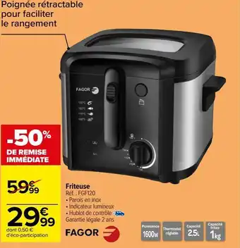 Carrefour Friteuse offre