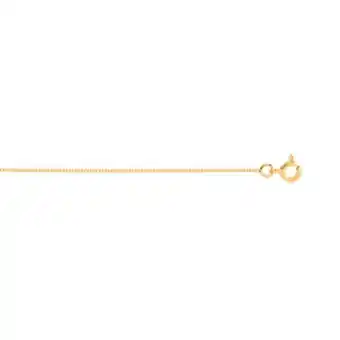 Maty Chaîne or 750 jaune maille gourmette 40 cm offre