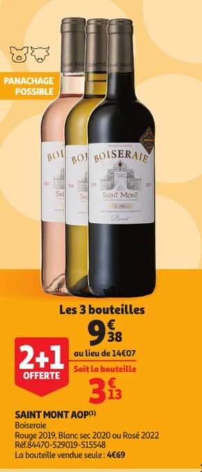 Auchan Saint Mont AOP offre