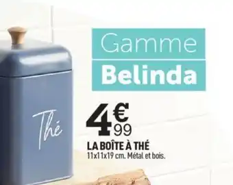 Centrakor La Boîte à Thé offre