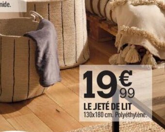 Le Jeté de Lit
