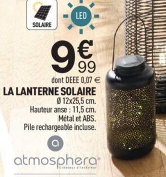 Centrakor La Lanterne Solaire offre