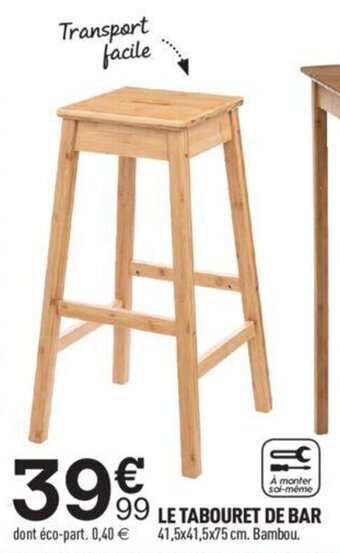 Centrakor Le Tabouret de Bar offre
