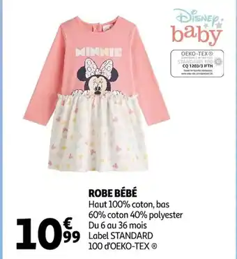 Auchan Robe Bébé offre