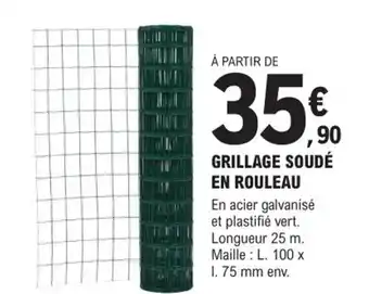 Grillage Soudé En Rouleau