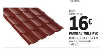 Panneau Tuile PVC