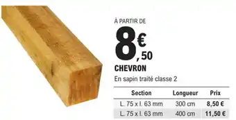 E.Leclerc Brico Chevron offre
