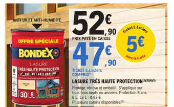 Lasure Trés Haute Protection