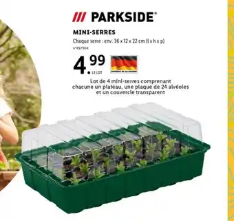 Lidl Parkside Mini-Serres offre