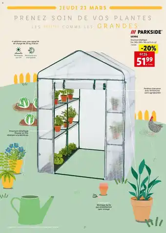 Lidl Parkside Serre offre
