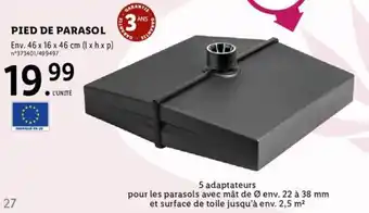 Pied de Parasol