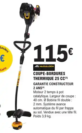 E.Leclerc Brico Coupe-Bordures offre