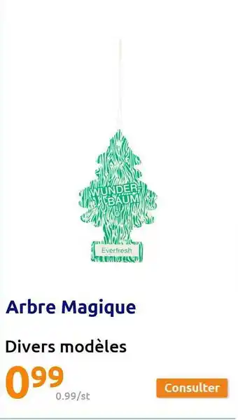 Action Arbre magique offre