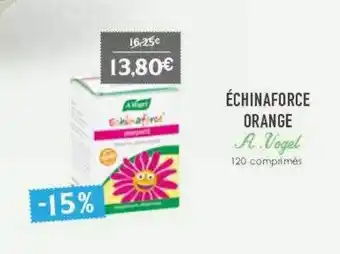 Naturalia Échinaforce orange a.vogel offre