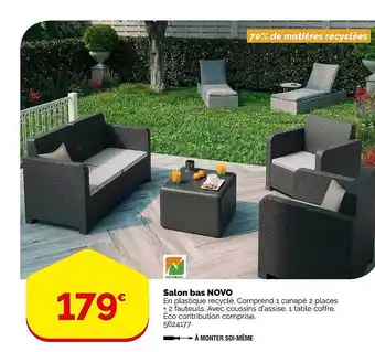 Weldom Salon bas novo offre