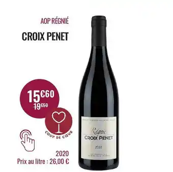 Nicolas Aop régnié croix penet 2020 offre