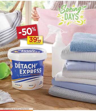 Teleshopping Détach' express offre