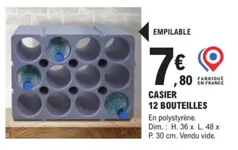 Casier 12 Bouteilles