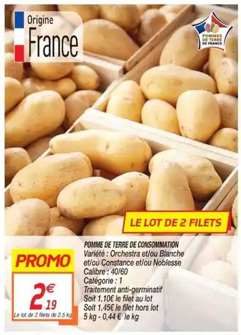 Netto Pomme de Terre Consommation offre