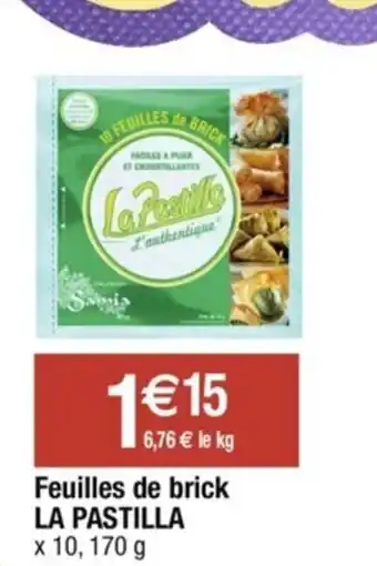 Cora x Carrefour Feuilles de Brick La Pastilla offre
