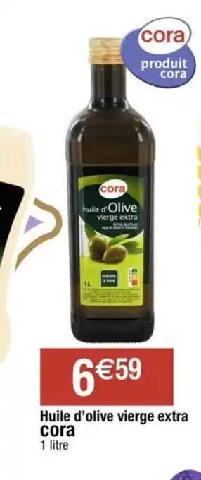 Cora x Carrefour Huile d'Olive Vierge Extra Cora offre