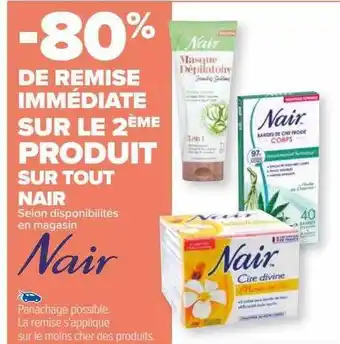 Carrefour Produit nair offre