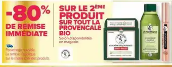 Carrefour La provençale bio offre