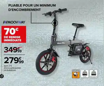Carrefour La draisienne moovway offre