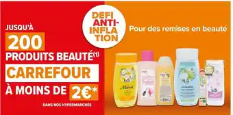 Carrefour Produits beauté carrefour offre