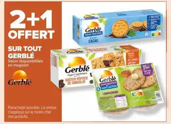 Carrefour Gerblé offre