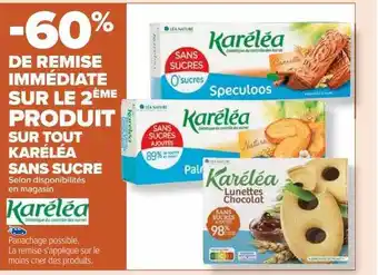 Carrefour Karéléa sans sucre offre