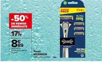 Carrefour Rasoir wilkinson offre
