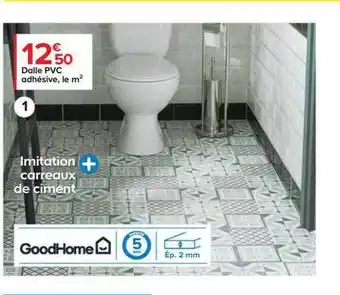 Castorama Dalle pvc adhésive, le m² offre