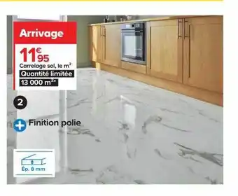 Castorama Carrelage sol, le m² offre