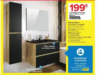 Castorama Meuble milenio offre