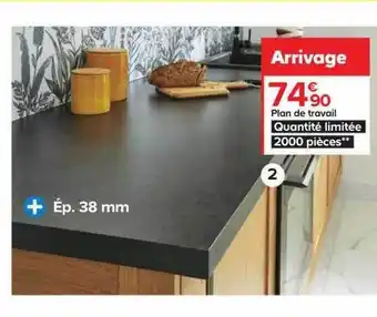 Castorama Plan de travail offre