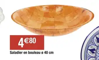 Saladier En bouleau 40cm