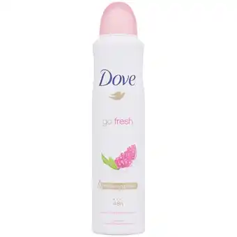 Action Go Fresh déodorant Dove Grenade & Verveine citronnée offre
