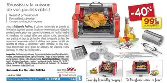Rôtisserie pro plus