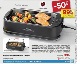 Teleshopping Flavor grill complet offre