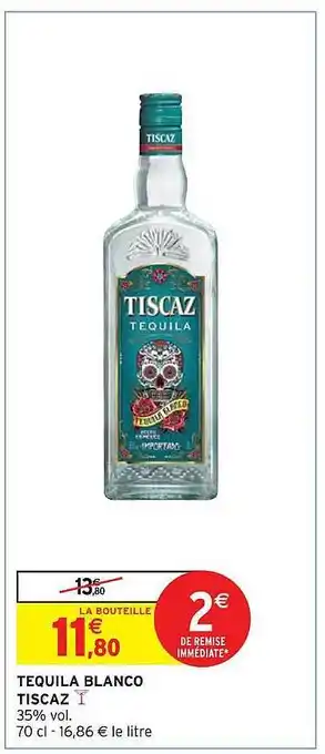 Tequila blanco tiscaz