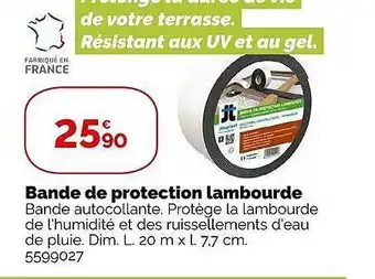 Weldom Bande de protection lambourde offre