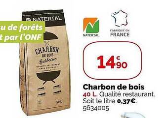 Weldom Charbon de bois offre