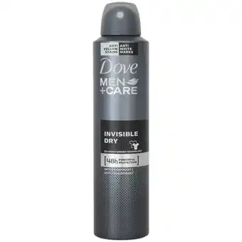 Action Déodorant Men+Care Dove Invisible Dry offre