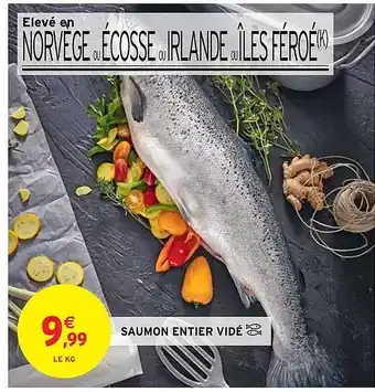 Intermarché Hyper Saumon entier vidé offre