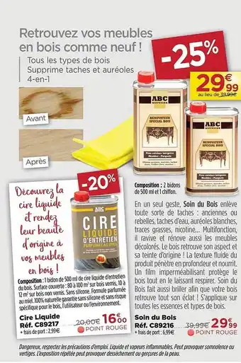 Soin du bois