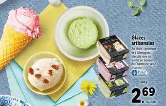 Lidl Glaces artisanales deluxe offre