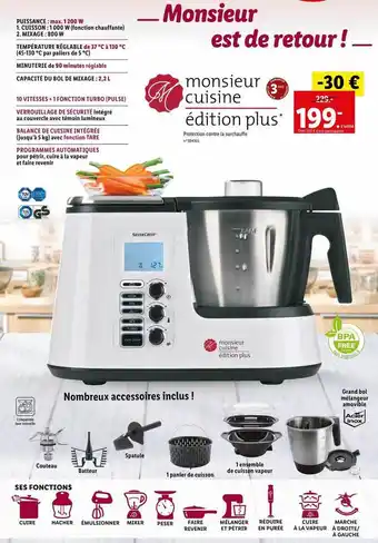 Monsieur cuisine édition plus
